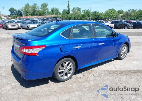 2014 Nissan Sentra Sr z USA, uszkodzony, nr VIN 3N1AB7AP0EY278318